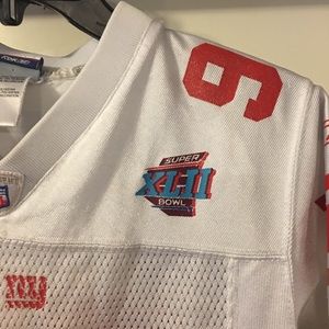 michael strahan super bowl jersey